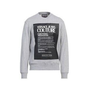 Versace Jeans Couture GREY Printed sweatshirt Size: XL NWT